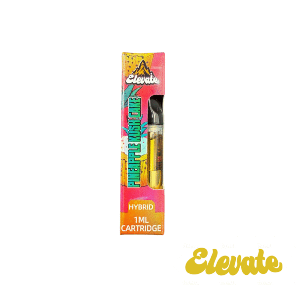 Elevate - 1g Liquid Diamond/Live Resin Cart - Pineapple Kush Cake